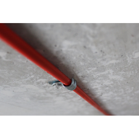 Embase clouable simple métallique PFT Ø8, zinguée