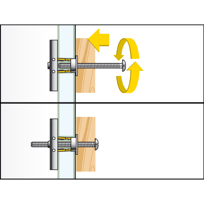 Cheville à bascule pour corps creux BT Plus — free download