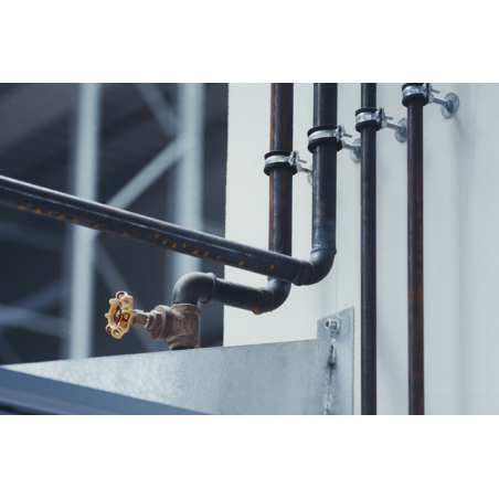 Collier isophonique rapide renforcé M8+M10 RIF Ø60