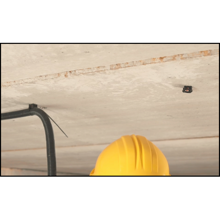 Embase clouable pour collier de serrage TBB noire