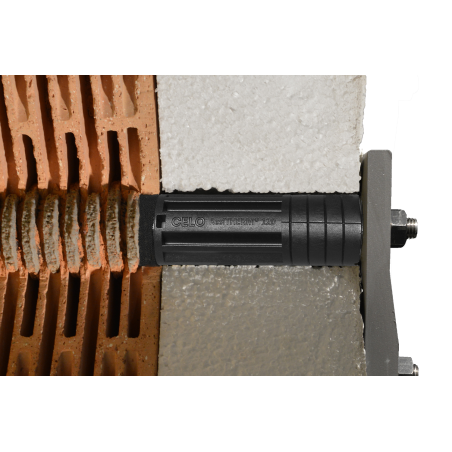 ResiTHERM® 37/120 M12, kit de 2 pièces comprenant le mortier d'injection ResiFIX VY300SF, acier inoxydable A4