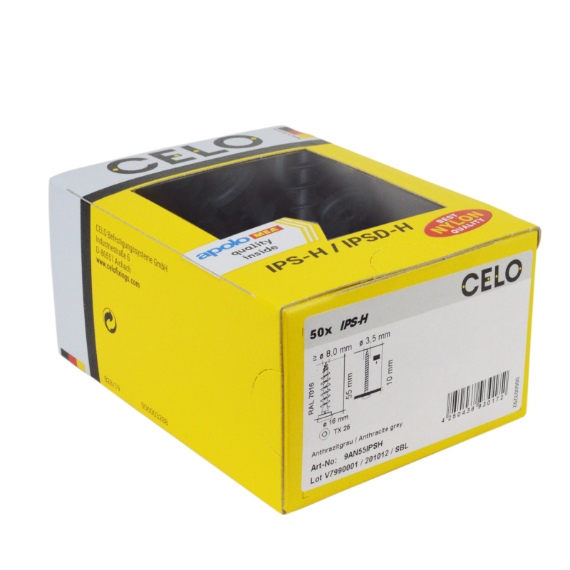 Ips Fixings Vis cheville pour isolant IPS-H - Fixation innovante pour isolant