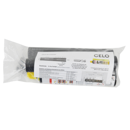 ResiTHERM® 37/120 M12, kit de 2 pièces comprenant le mortier d'injection ResiFIX VY300SF, acier inoxydable A4