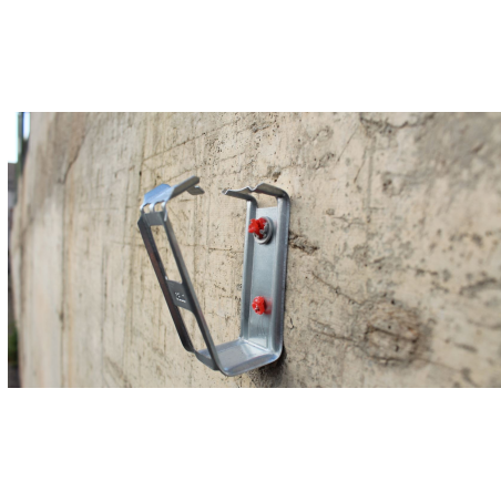 Collier métallique muti-câble clouable CHS 40x41x47