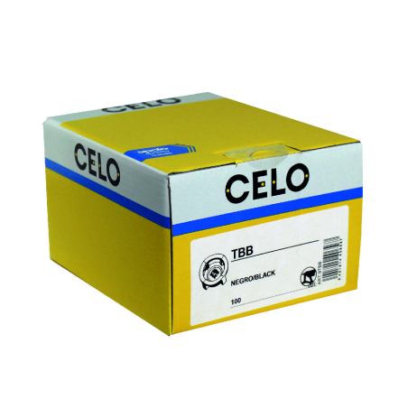 Embase clouable pour collier de serrage TBB noire