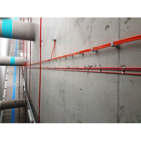 Embase clouable simple métallique PFT Ø8, zinguée