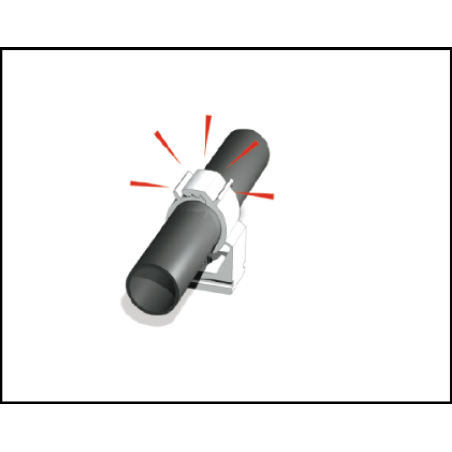 Collier nylon multi-diamètre Abranyl® ABT Ø20-25 gris