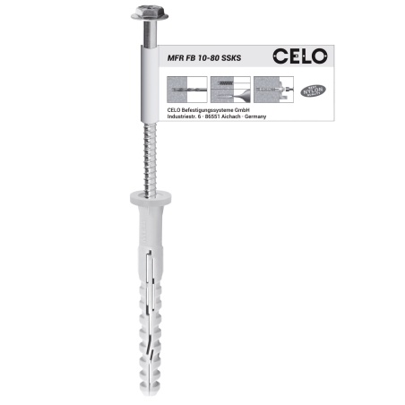 Cheville multi-matériaux MFR FB SSKS